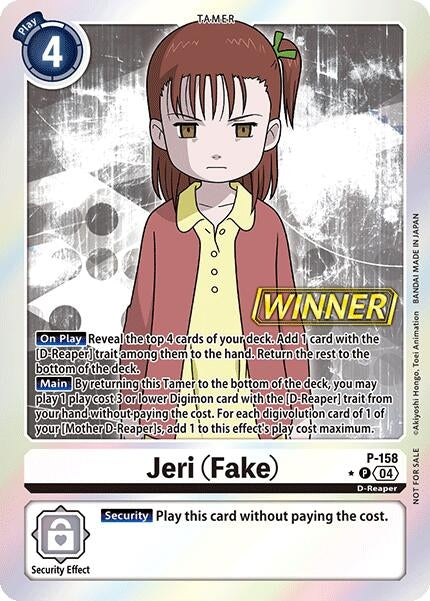 Image for Jeri (Fake) (Store Tournament 2024 Oct. - Dec. Winner Pack) - Digimon Card Game