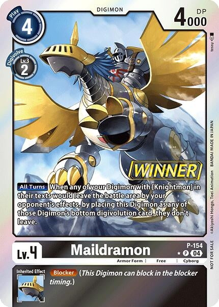 Image for Maildramon (Store Tournament 2024 Oct. - Dec. Winner Pack) - Digimon Card Game