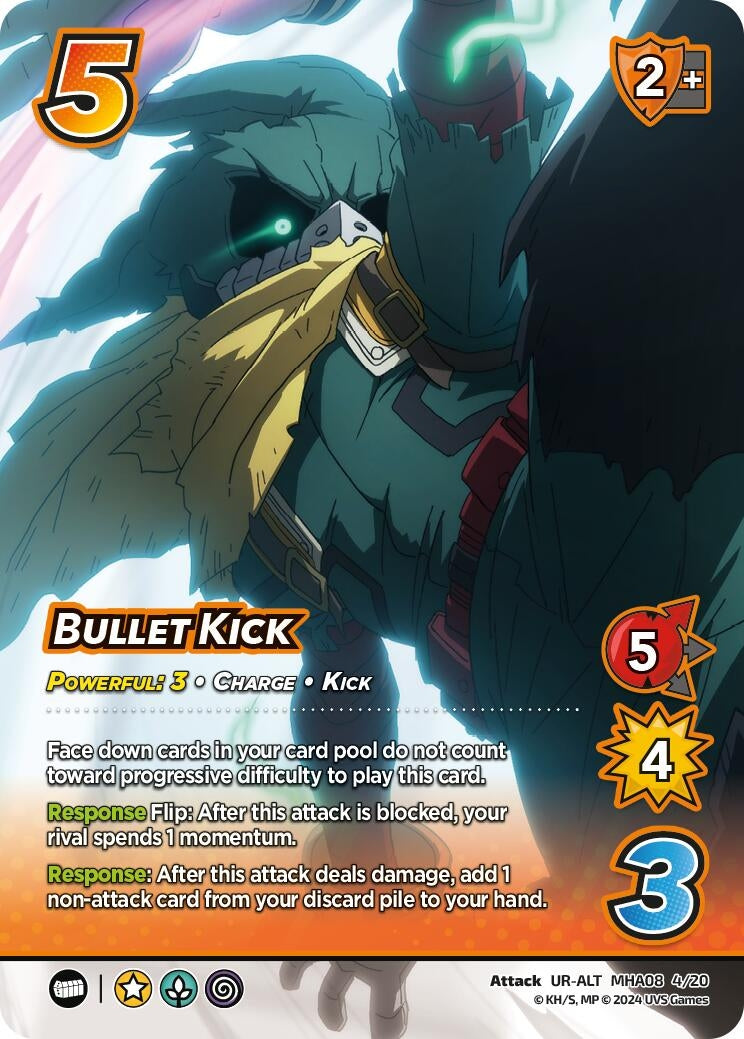 Image for Bullet Kick (Alternate Art) (Challenger Series: My Hero Academia - Dark Hero Arc) (MHA08 4/20) - UniVersus