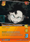 Image for Deku's Swift Takedown (Alternate Art) (Challenger Series: My Hero Academia - Dark Hero Arc) (MHA08 5/20) - UniVersus