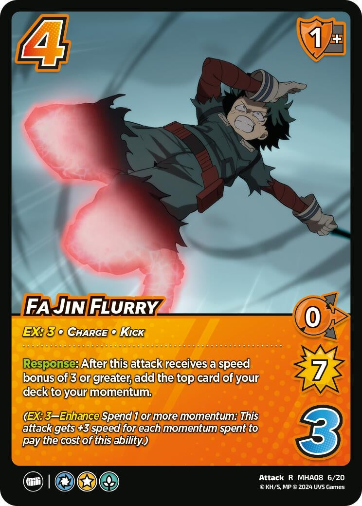 Image for Fa Jin Flurry (Challenger Series: My Hero Academia - Dark Hero Arc) (MHA08 6/20) - UniVersus