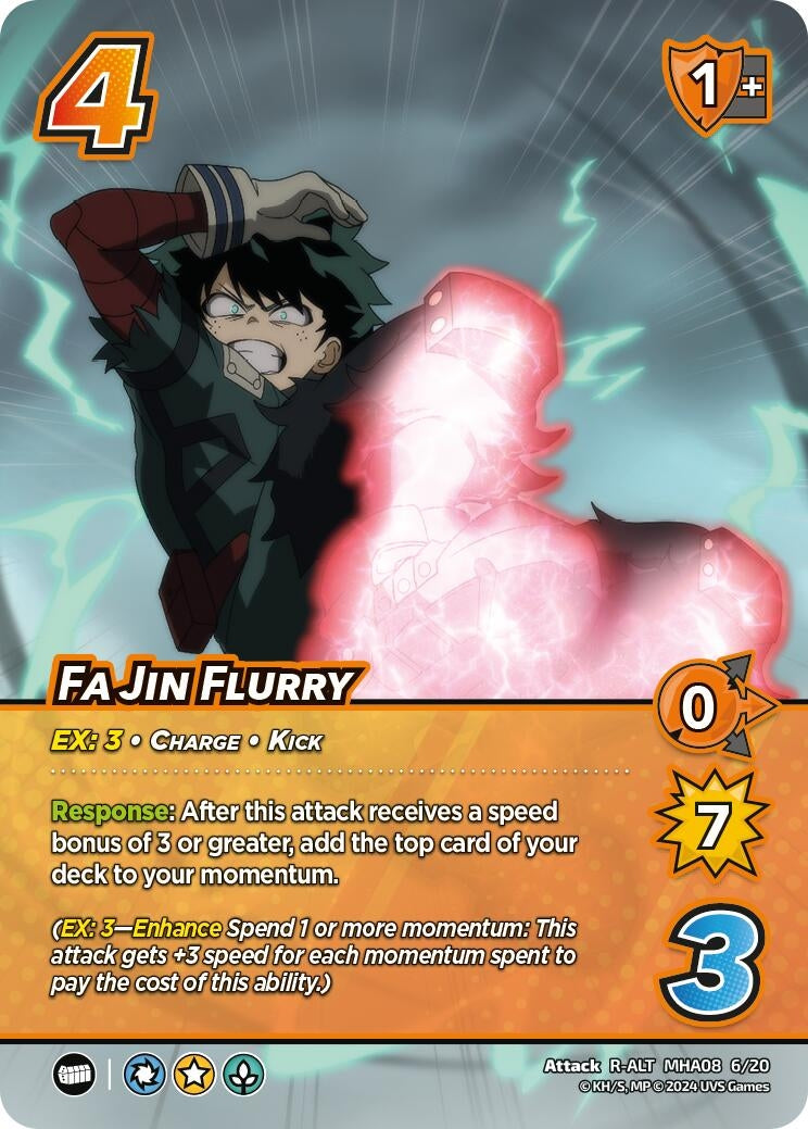 Image for Fa Jin Flurry (Alternate Art) (Challenger Series: My Hero Academia - Dark Hero Arc) (MHA08 6/20) - UniVersus