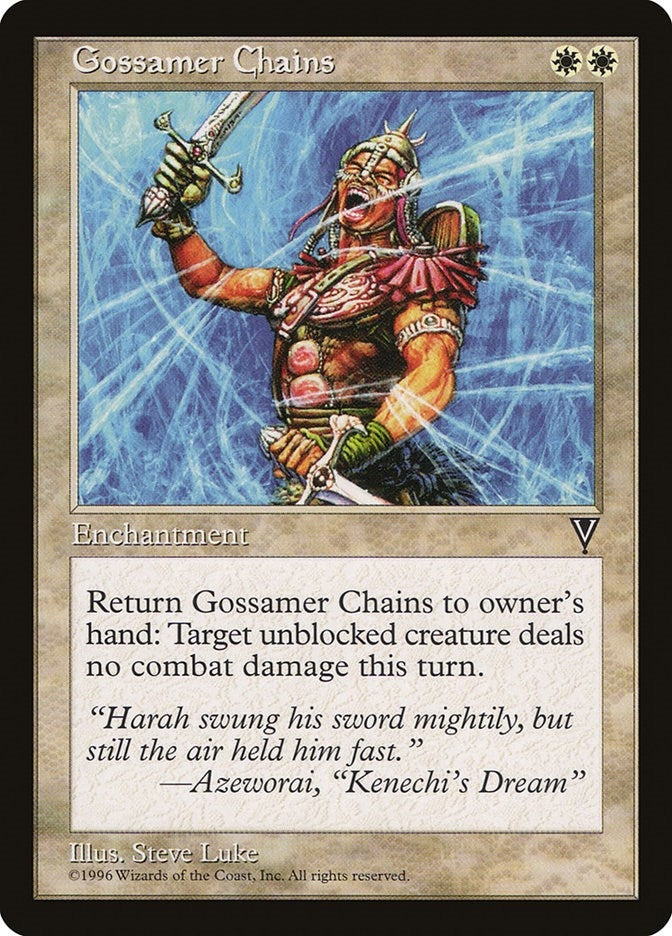 Image for Gossamer Chains (Visions) - Magic: The Gathering