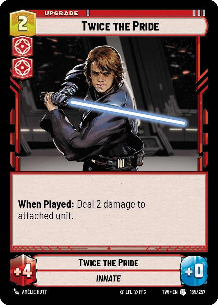 Image for Twice the Pride (Twilight of the Republic) (155/257) - Star Wars: Unlimited