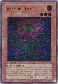 Image for Seed of Flame (UTR) (Crossroads of Chaos) (CSOC-EN081) - YuGiOh