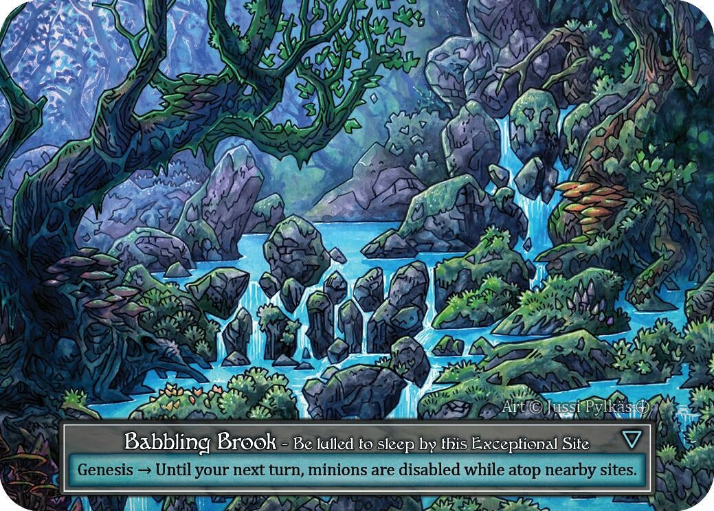 Image for Babbling Brook (Foil) (Arthurian Legends) - Sorcery: Contested Realm