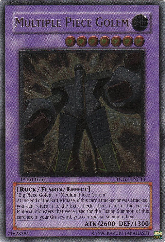 Image for Multiple Piece Golem (UTR) (The Duelist Genesis) (TDGS-EN038) - YuGiOh