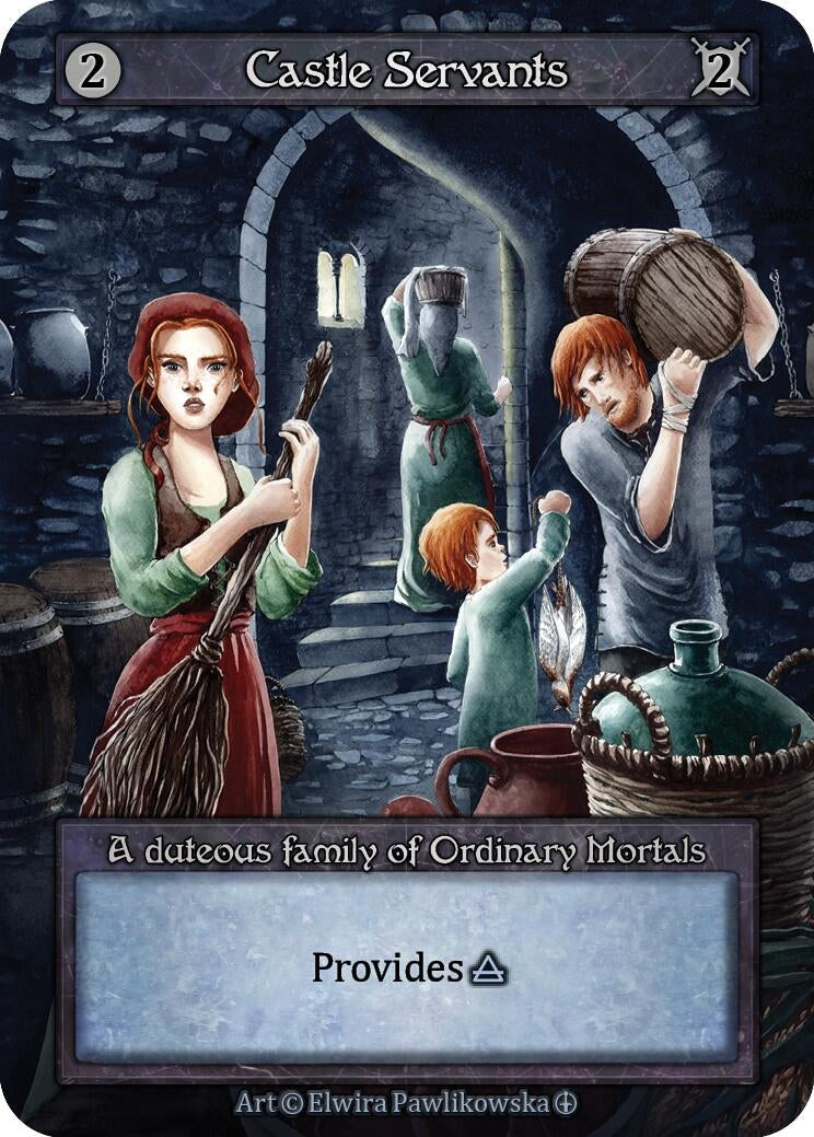 Image for Castle Servants (Arthurian Legends) - Sorcery: Contested Realm