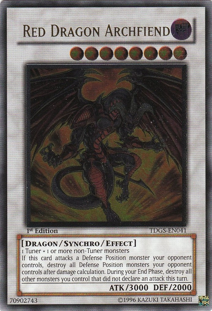 Image for Red Dragon Archfiend (UTR) (The Duelist Genesis) (TDGS-EN041) - YuGiOh