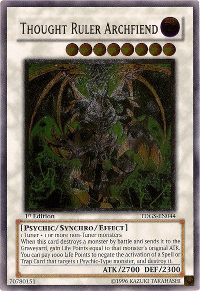 Image for Thought Ruler Archfiend (UTR) (The Duelist Genesis) (TDGS-EN044) - YuGiOh