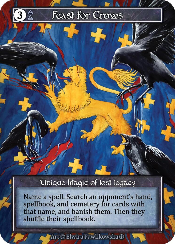 Image for Feast for Crows (Foil) (Arthurian Legends) - Sorcery: Contested Realm