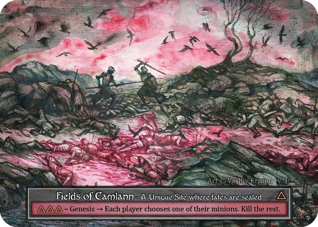 Image for Fields of Camlann (Foil) (Arthurian Legends) - Sorcery: Contested Realm