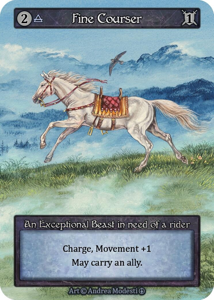 Image for Fine Courser (Arthurian Legends) - Sorcery: Contested Realm