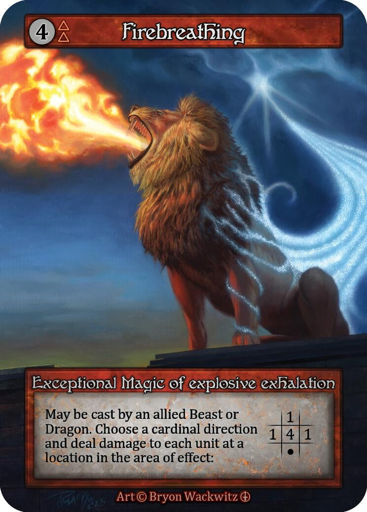Image for Firebreathing (Arthurian Legends) - Sorcery: Contested Realm