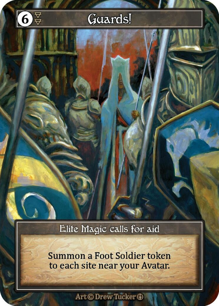 Image for Guards! (Foil) (Arthurian Legends) - Sorcery: Contested Realm