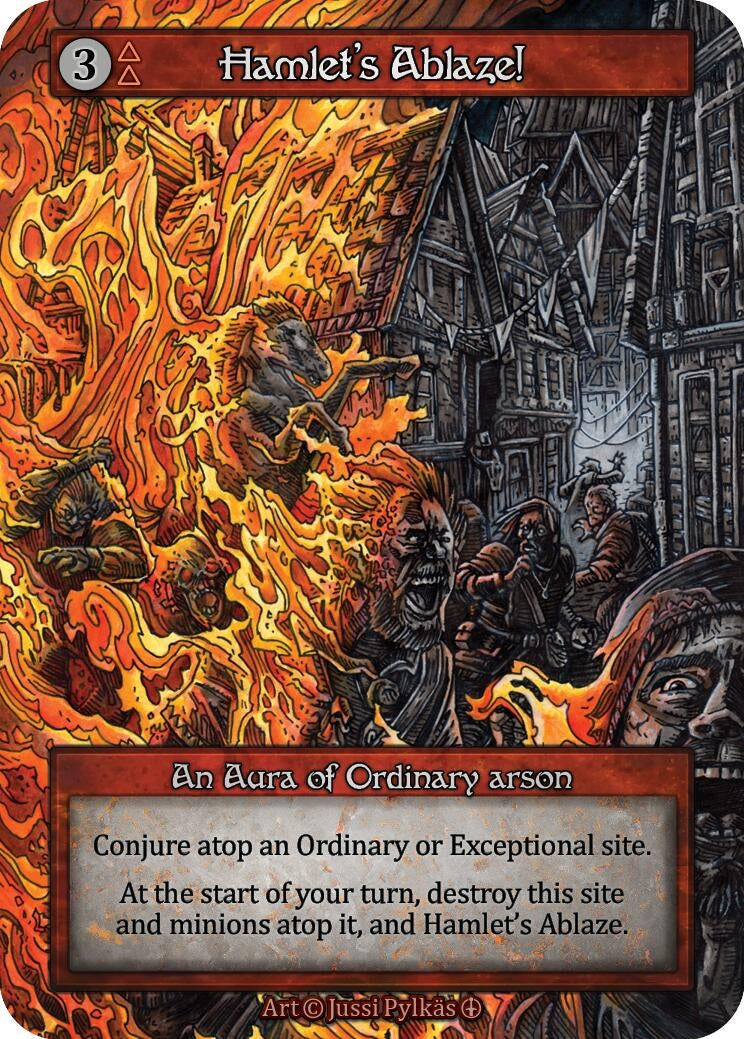 Image for Hamlet's Ablaze! (Arthurian Legends) - Sorcery: Contested Realm