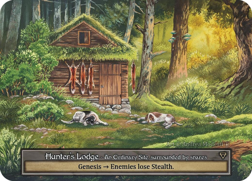 Image for Hunter's Lodge (Foil) (Arthurian Legends) - Sorcery: Contested Realm