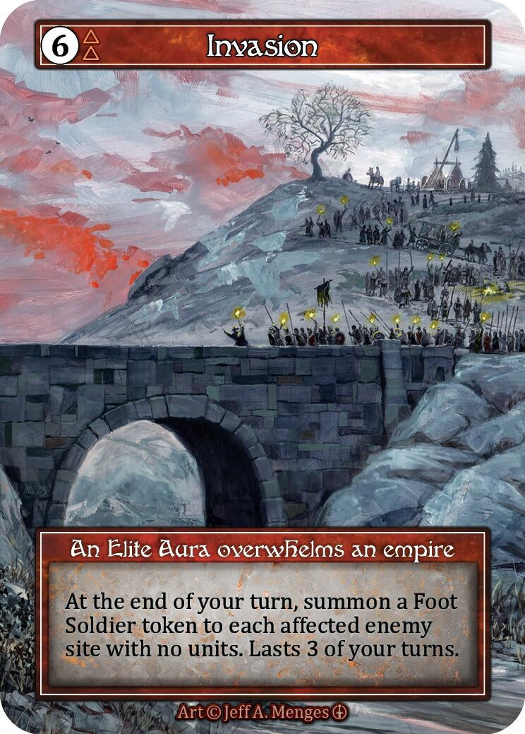 Image for Invasion (Foil) (Arthurian Legends) - Sorcery: Contested Realm