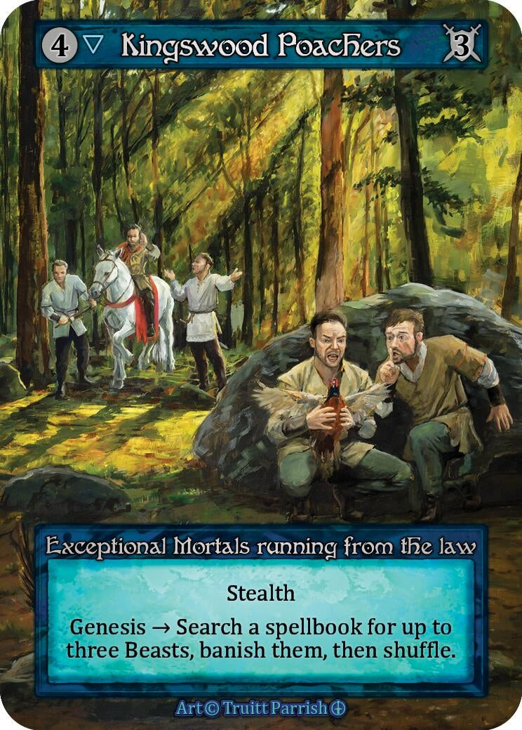 Image for Kingswood Poachers (Arthurian Legends) - Sorcery: Contested Realm