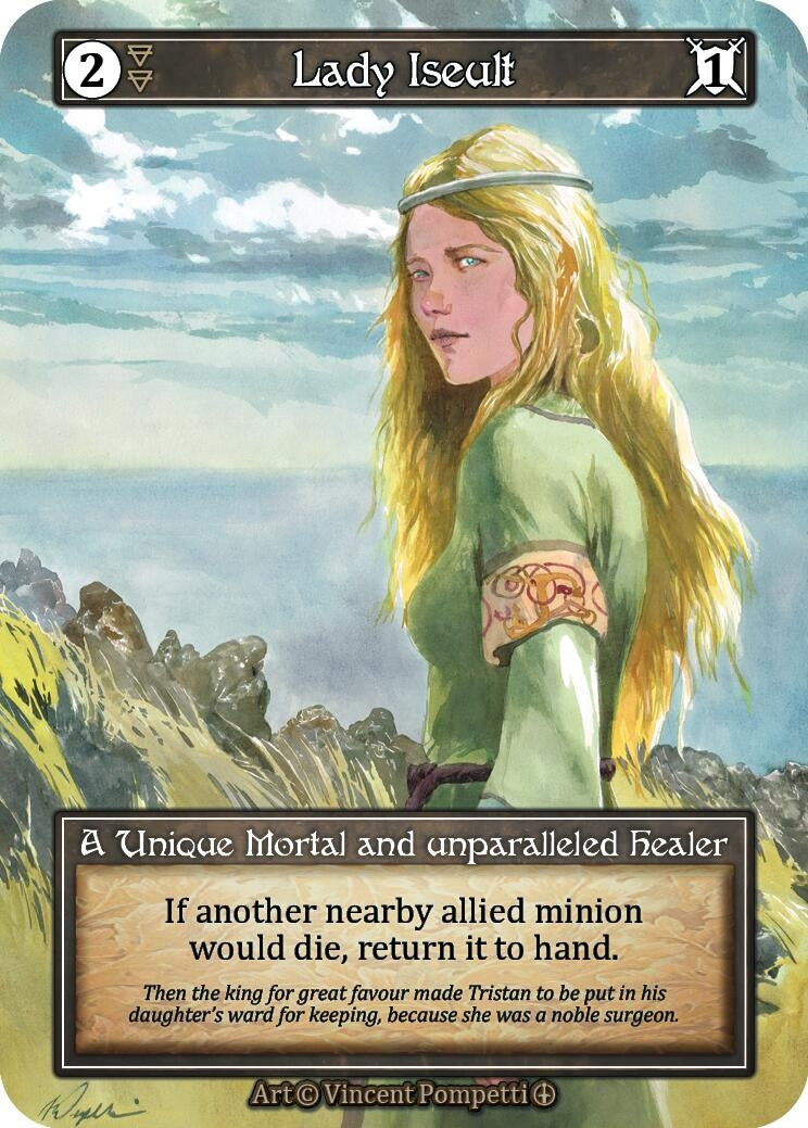 Image for Lady Iseult (Foil) (Arthurian Legends) - Sorcery: Contested Realm