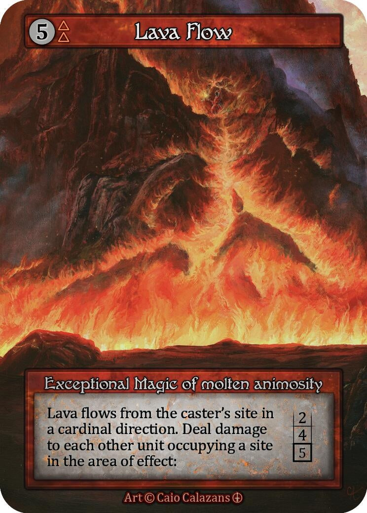 Image for Lava Flow (Arthurian Legends) - Sorcery: Contested Realm