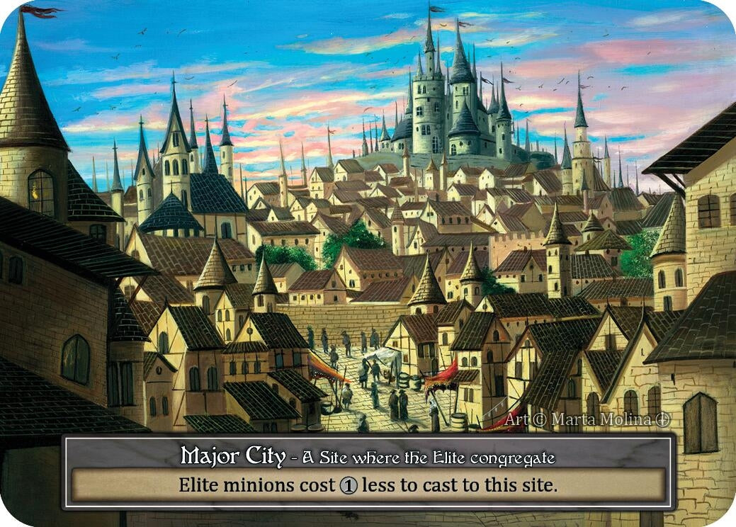 Image for Major City (Foil) (Arthurian Legends) - Sorcery: Contested Realm