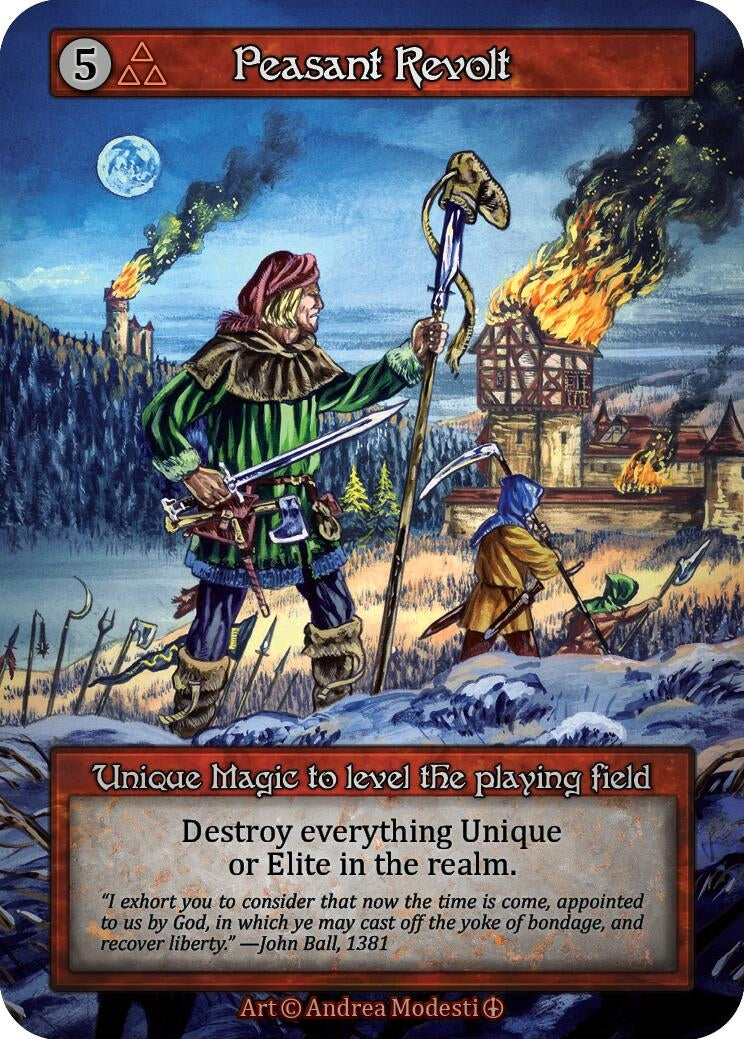 Image for Peasant Revolt (Arthurian Legends) - Sorcery: Contested Realm