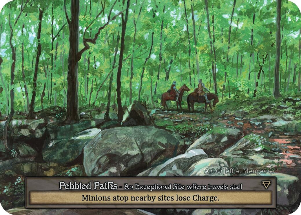Image for Pebbled Paths (Arthurian Legends) - Sorcery: Contested Realm