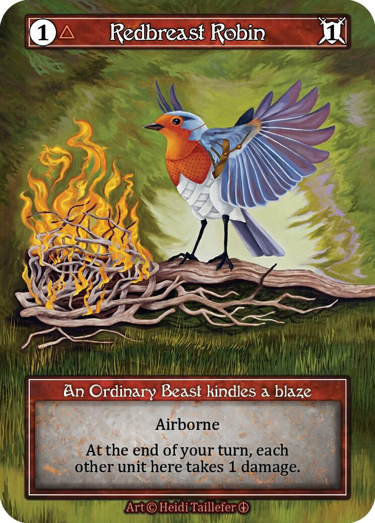 Image for Redbreast Robin (Foil) (Arthurian Legends) - Sorcery: Contested Realm