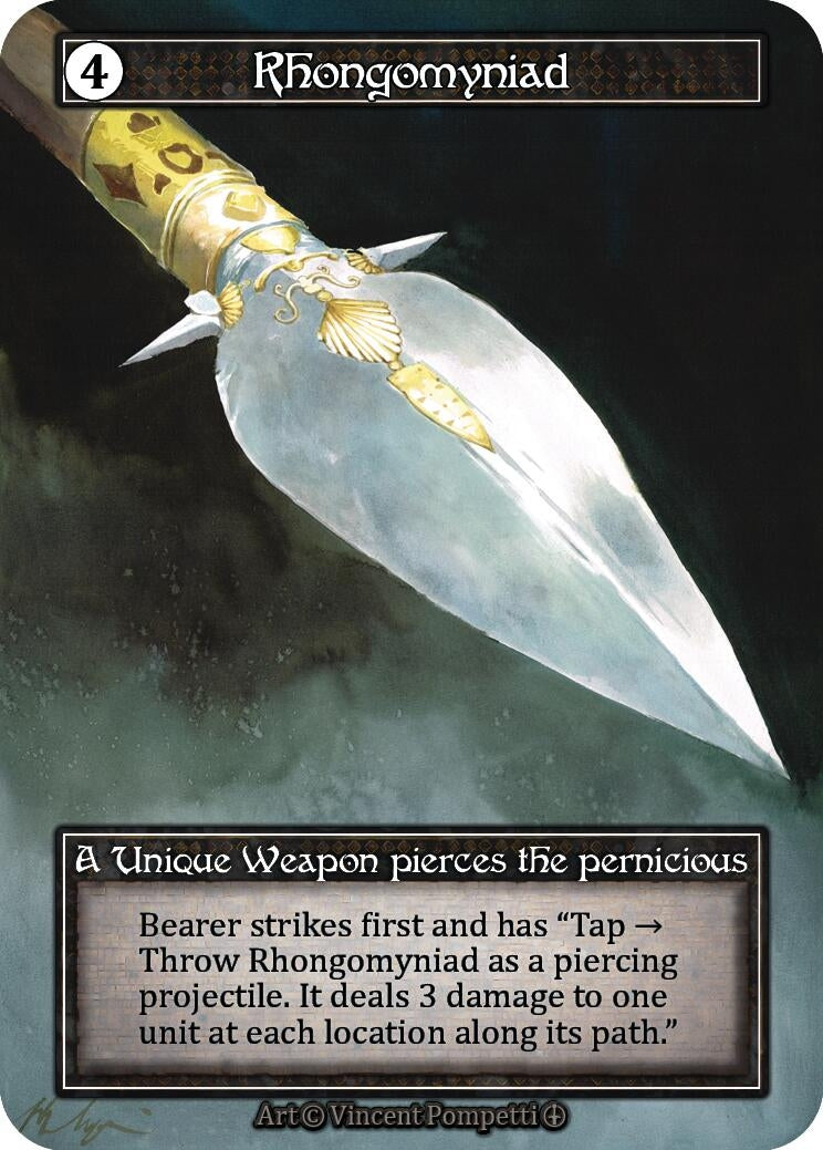 Image for Rhongomyniad (Foil) (Arthurian Legends) - Sorcery: Contested Realm