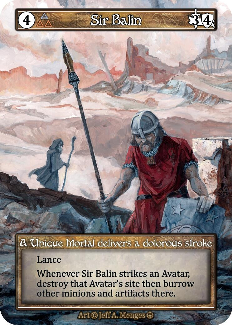 Image for Sir Balin (Foil) (Arthurian Legends) - Sorcery: Contested Realm
