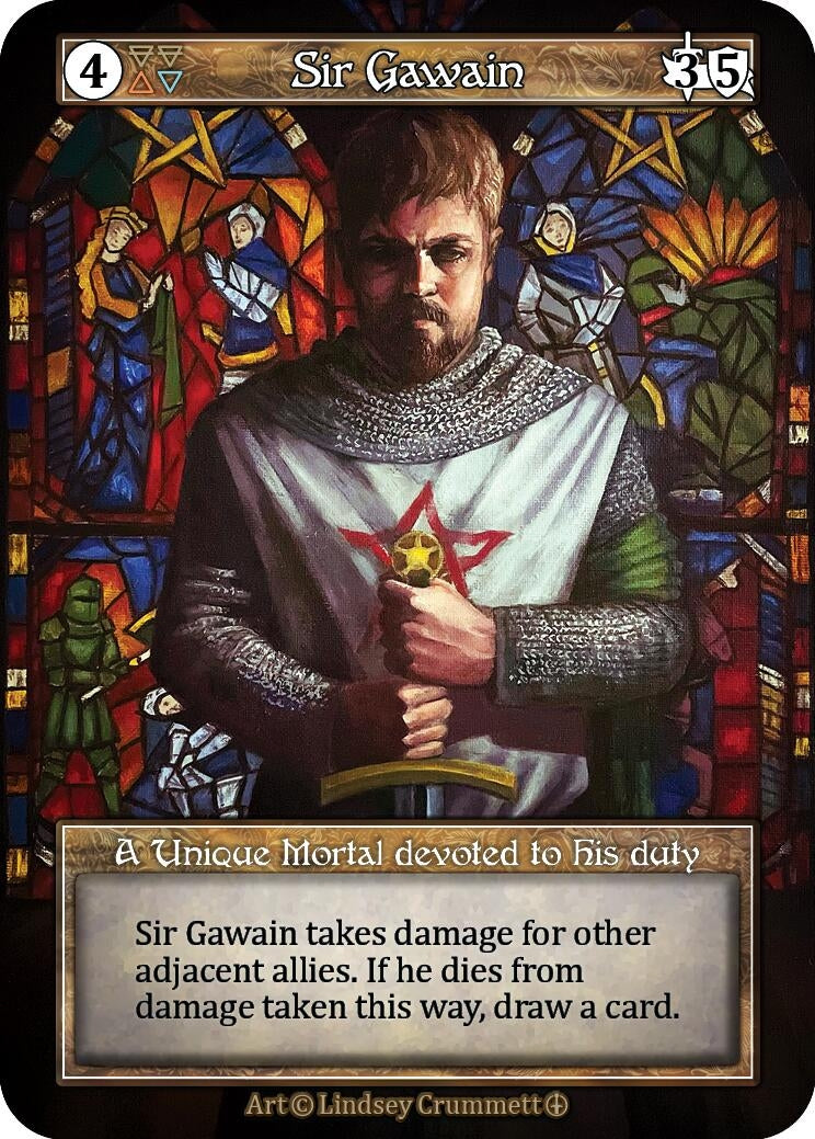 Image for Sir Gawain (Foil) (Arthurian Legends) - Sorcery: Contested Realm