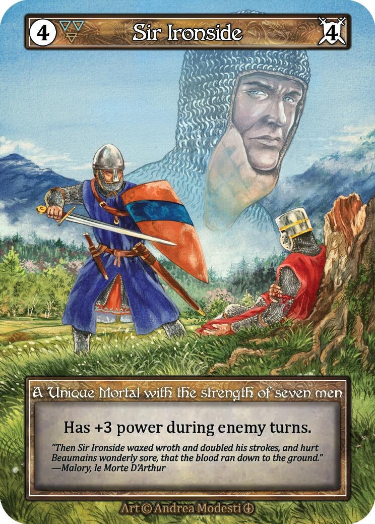 Image for Sir Ironside (Foil) (Arthurian Legends) - Sorcery: Contested Realm