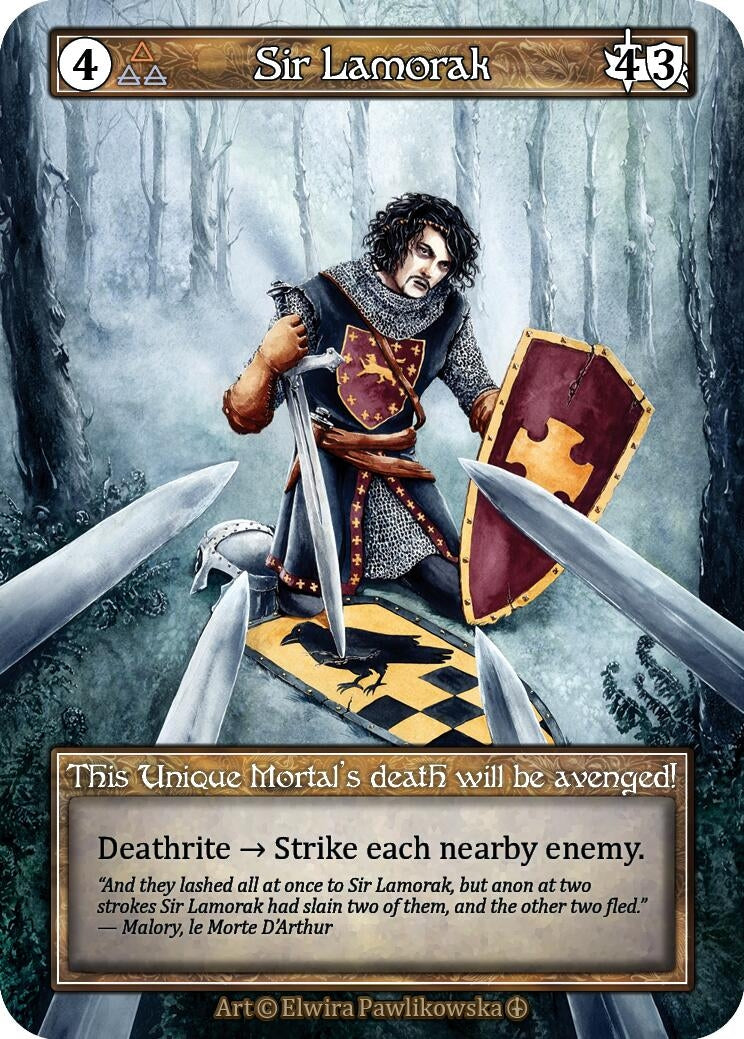 Image for Sir Lamorak (Foil) (Arthurian Legends) - Sorcery: Contested Realm