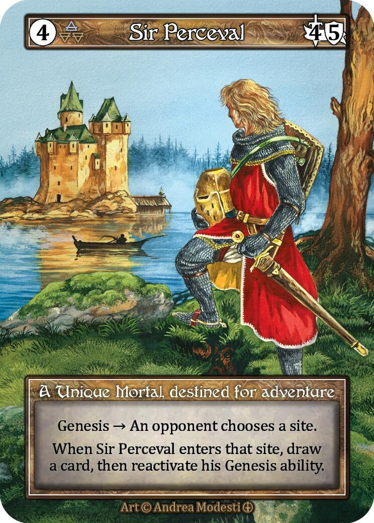 Image for Sir Perceval (Foil) (Arthurian Legends) - Sorcery: Contested Realm