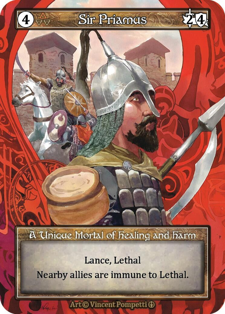 Image for Sir Priamus (Foil) (Arthurian Legends) - Sorcery: Contested Realm