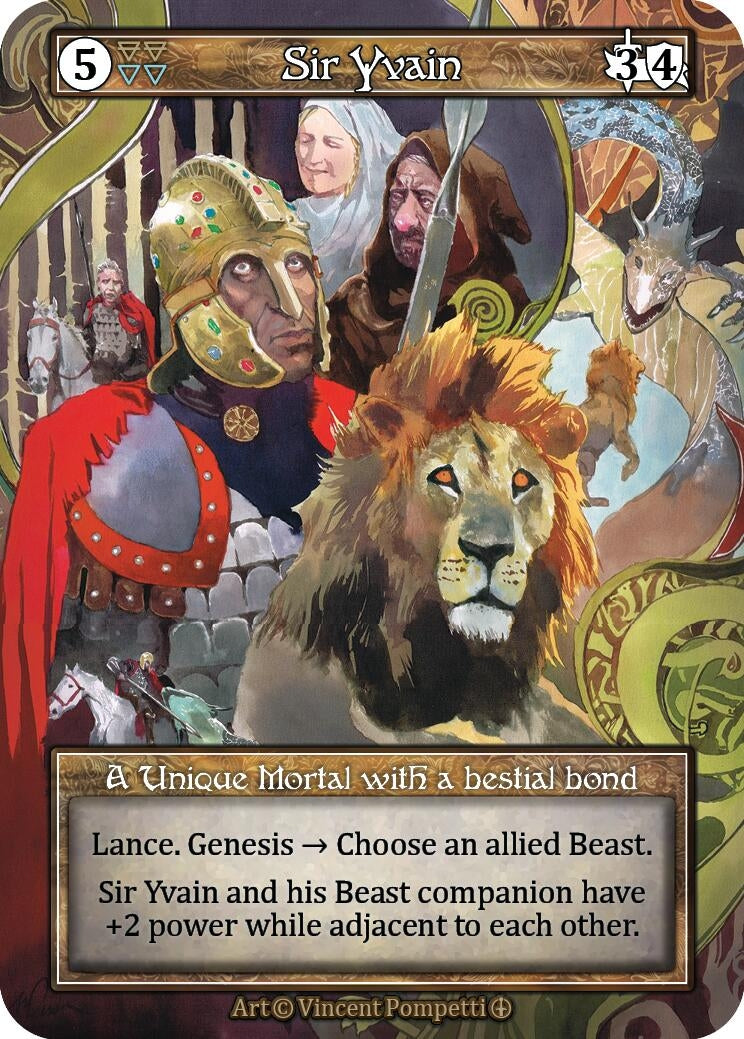 Image for Sir Yvain (Foil) (Arthurian Legends) - Sorcery: Contested Realm