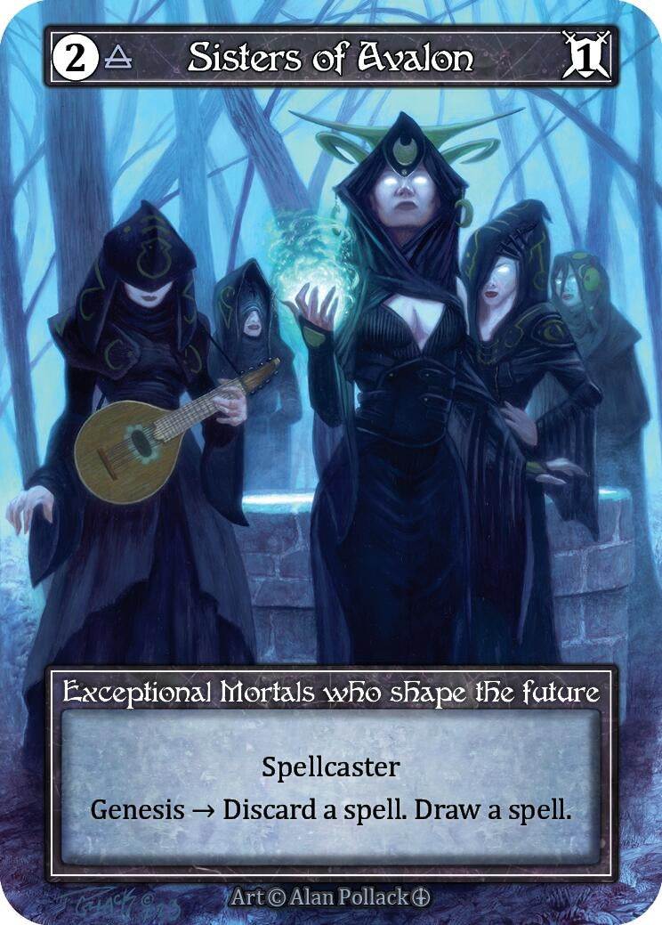 Image for Sisters of Avalon (Foil) (Arthurian Legends) - Sorcery: Contested Realm