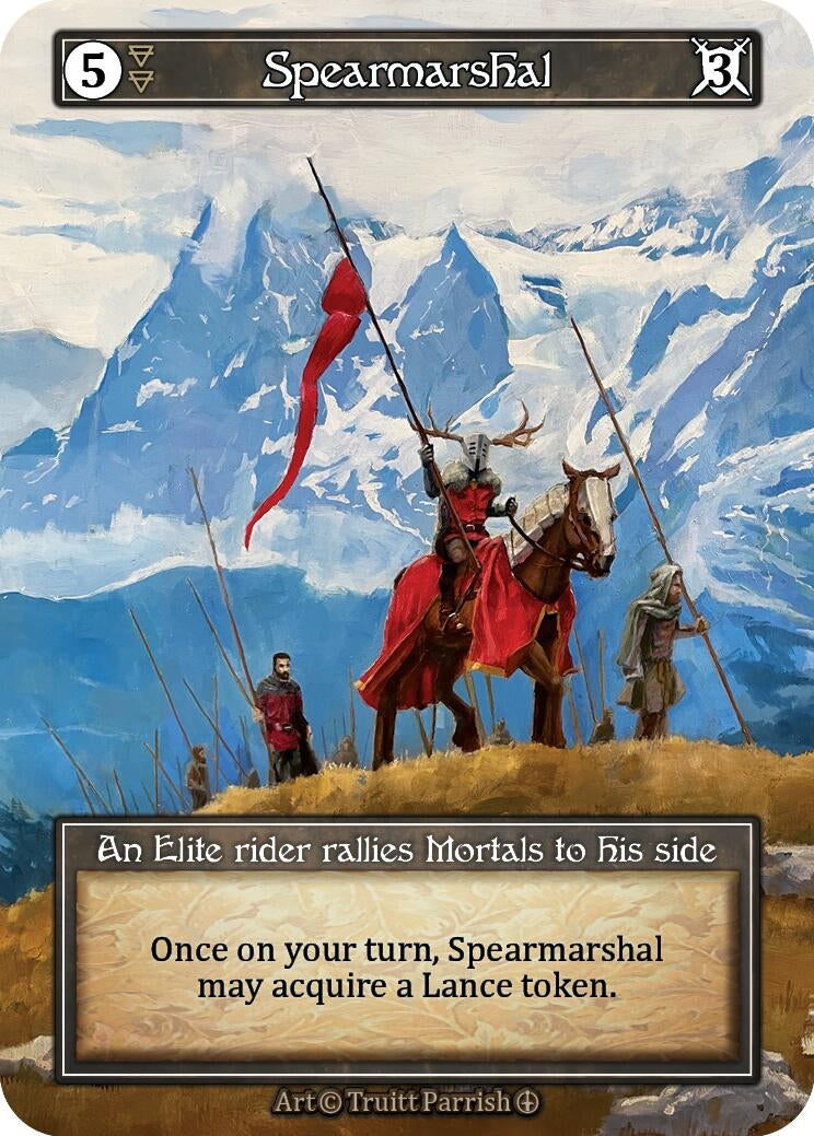 Image for Spearmarshal (Foil) (Arthurian Legends) - Sorcery: Contested Realm
