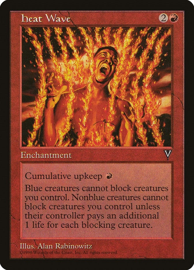 Image for Heat Wave (Visions) - Magic: The Gathering