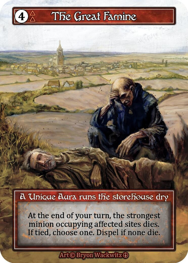 Image for The Great Famine (Foil) (Arthurian Legends) - Sorcery: Contested Realm
