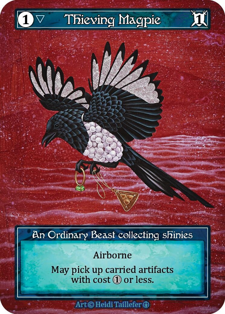Image for Thieving Magpie (Foil) (Arthurian Legends) - Sorcery: Contested Realm