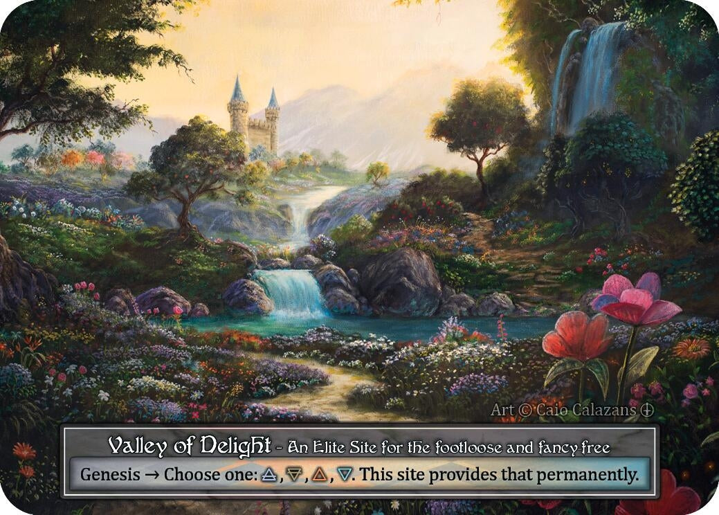 Image for Valley of Delight (Foil) (Arthurian Legends) - Sorcery: Contested Realm