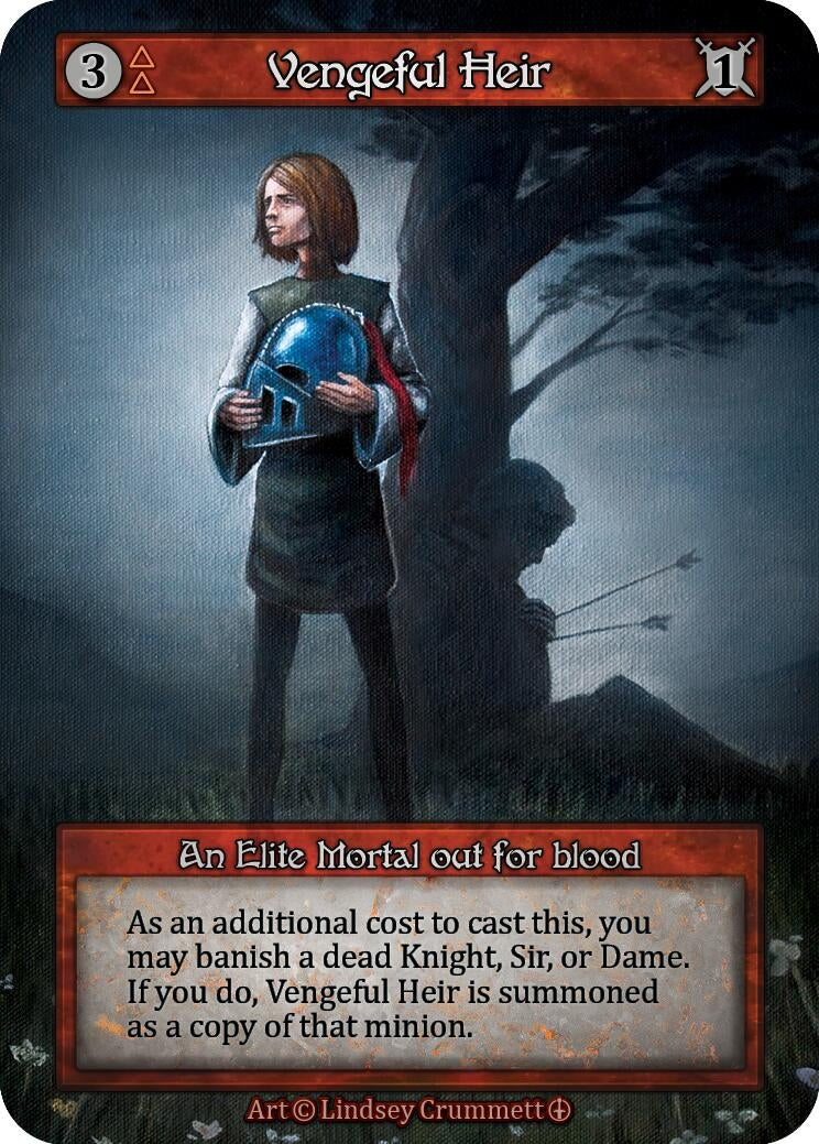 Image for Vengeful Heir (Arthurian Legends) - Sorcery: Contested Realm