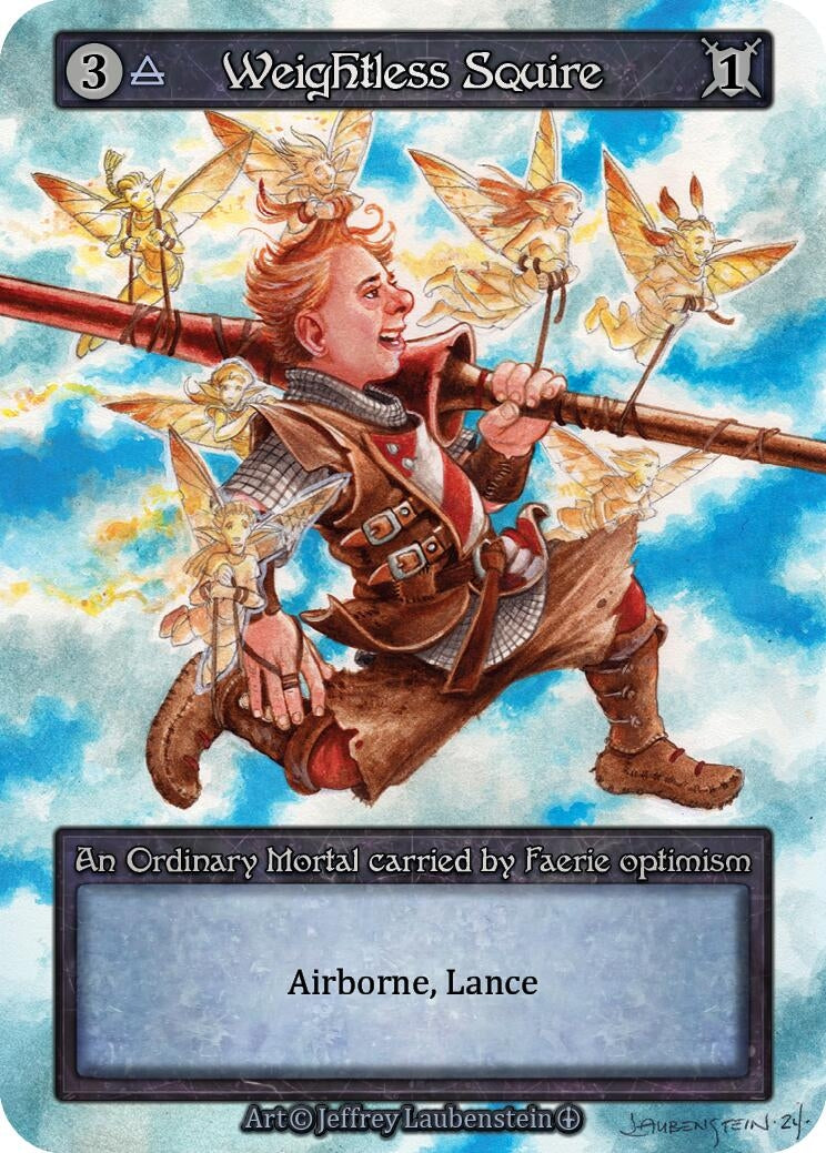 Image for Weightless Squire (Arthurian Legends) - Sorcery: Contested Realm