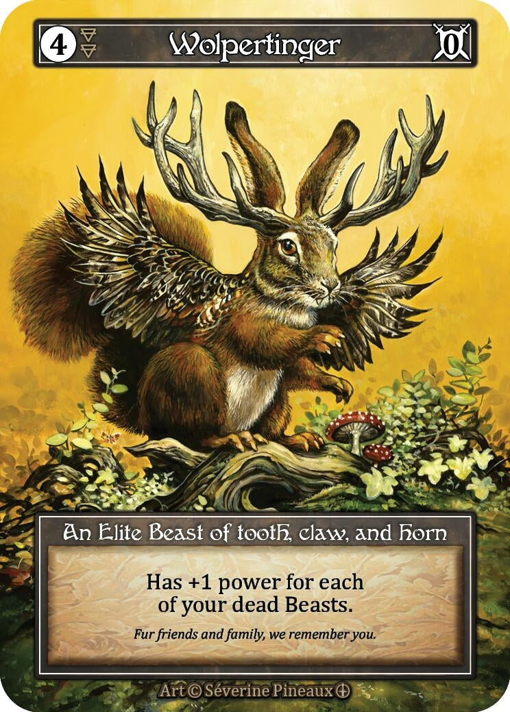 Image for Wolpertinger (Foil) (Arthurian Legends) - Sorcery: Contested Realm