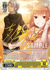 Image for Spice and Wolf, Lawrence & Holo (SP) (Dengeki Bunko) (Gok/WS02-E008SP SP) - Weiss Schwarz