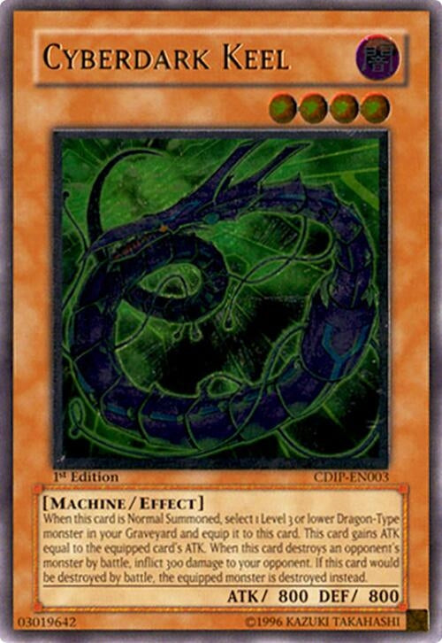 Image for Cyberdark Keel (UTR) (Cyberdark Impact) (CDIP-EN003) - YuGiOh