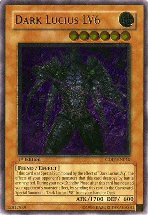 Image for Dark Lucius LV6 (UTR) (Cyberdark Impact) (CDIP-EN010) - YuGiOh