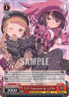 Image for "LF" Fukaziroh & LLENN (SR) (Dengeki Bunko) (Ggg/WS02-E104S SR) - Weiss Schwarz